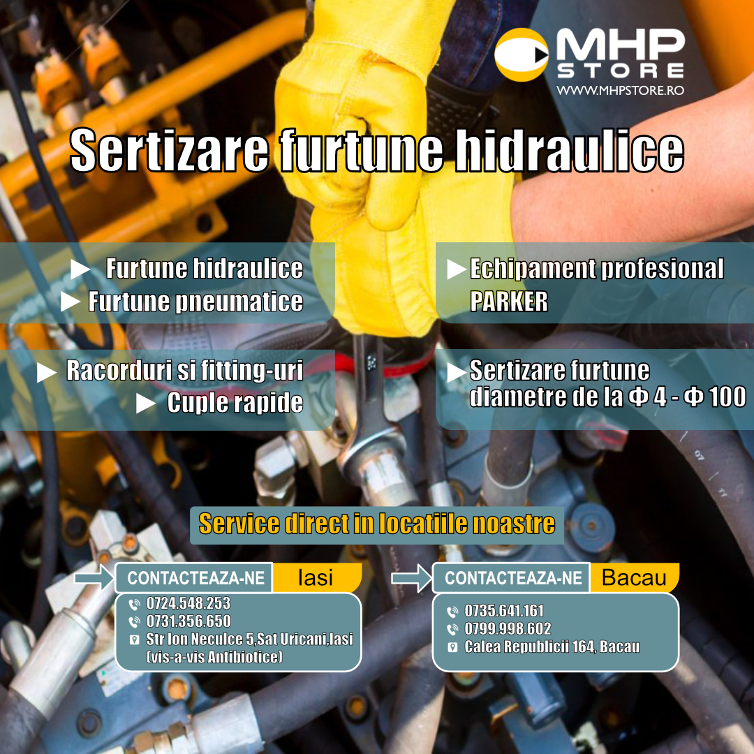 Servicii sertizare furtune hidraulice